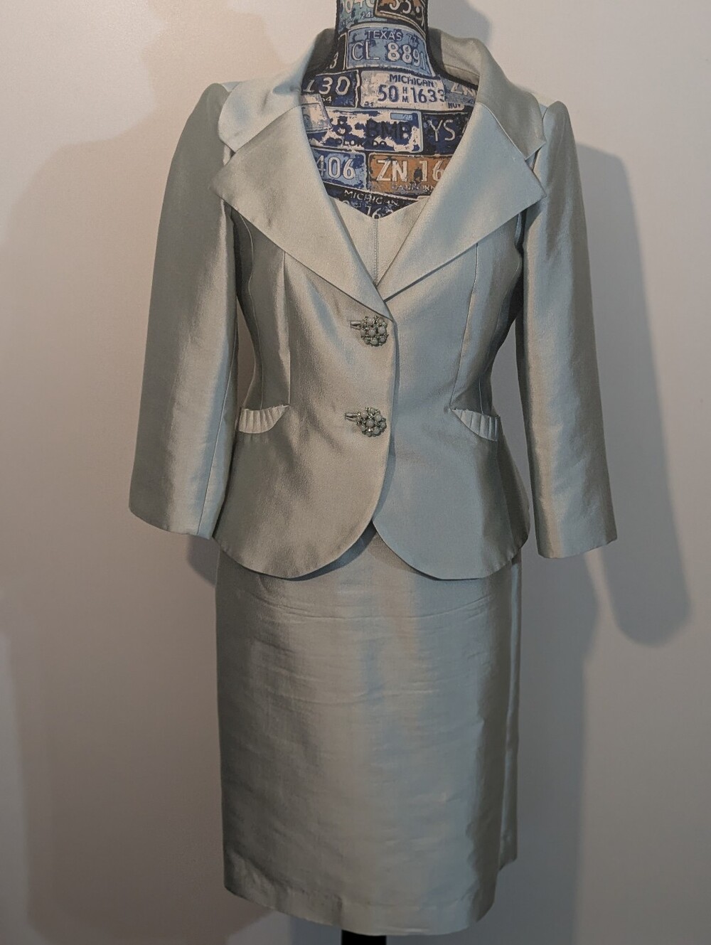 Kay Unger Mother Of The Bride Elegant 2PC Dress Suit